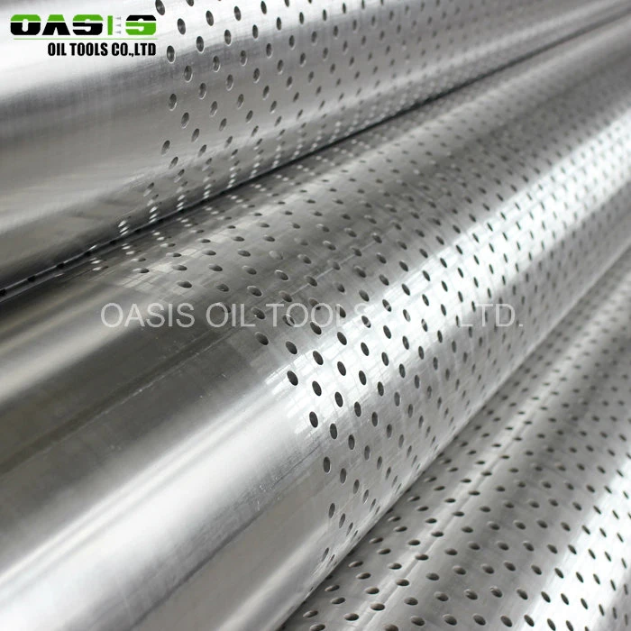 Customized SS316L 16" Perforated Well Casing Pipe Factory