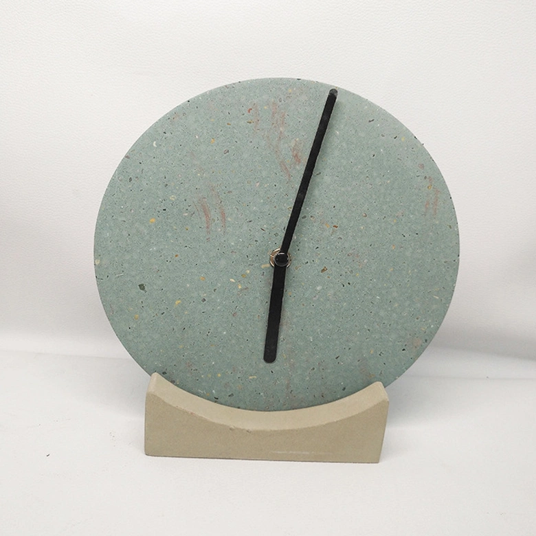 Cheap Wholesale Cement Wall Clock and Watch for Indoor&Home Decoration Craft, Home Decoration Crafts
