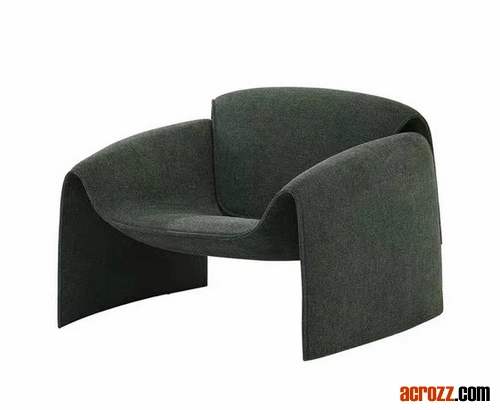 Le Club Chair Modern Design Stoff Lounge Apartment Sofa Chair Original Design Sofa 2 Sitzer in Vintage Leder Poliform