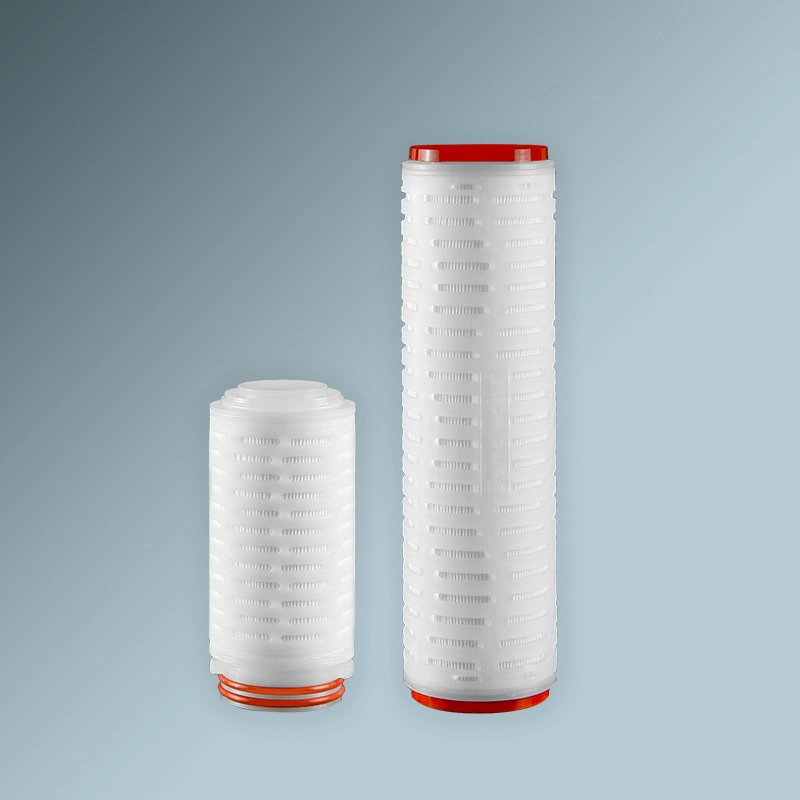 Pleated Filter Cartridge for Liquid Separation and Purification Process in Pharmaceutical Industry