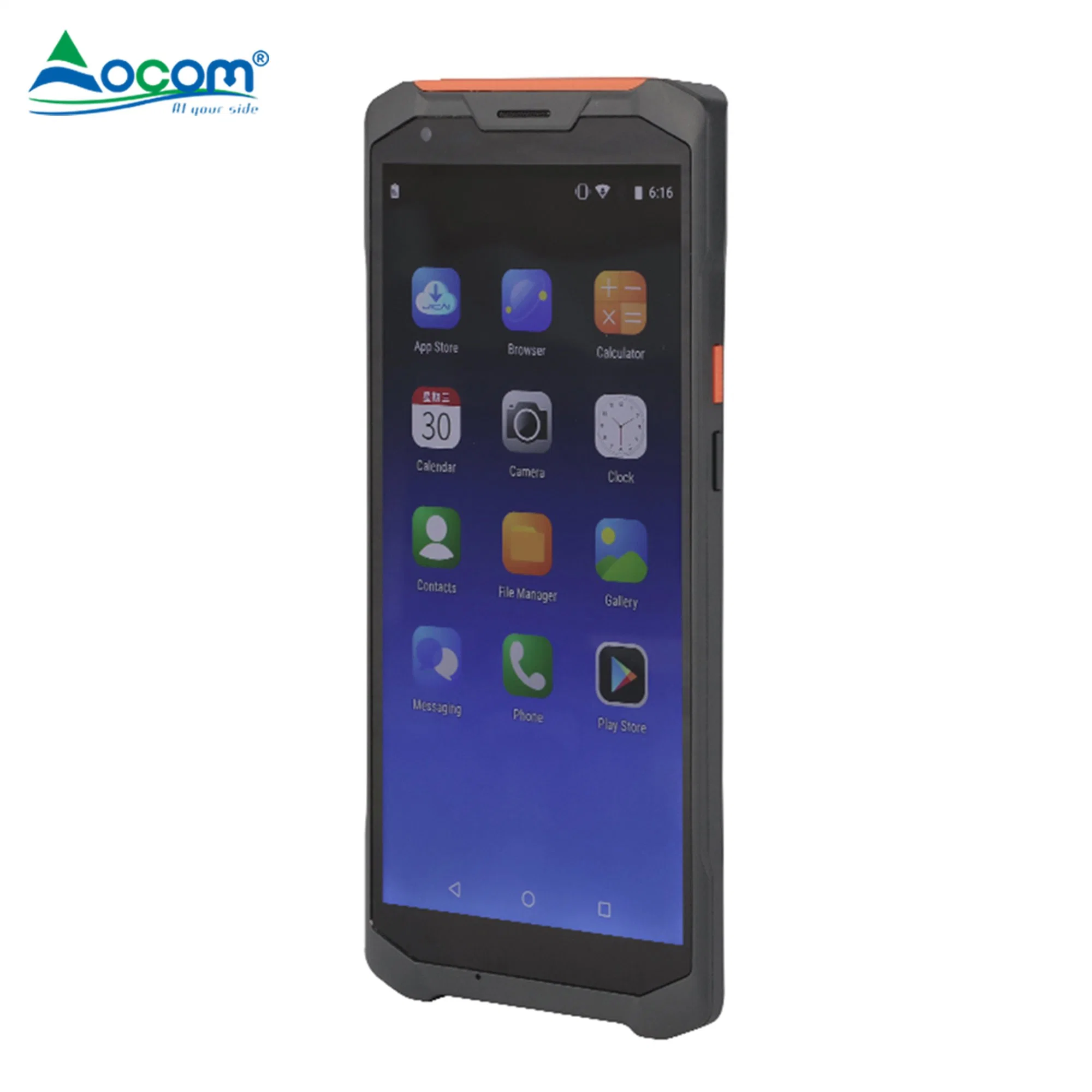 Ocbs-Z1 New Update 5.99inch Type-C Blue Tooth Handheld 4G Android8.1 Barcode Scanner Industrial Pdas with SIM Slot