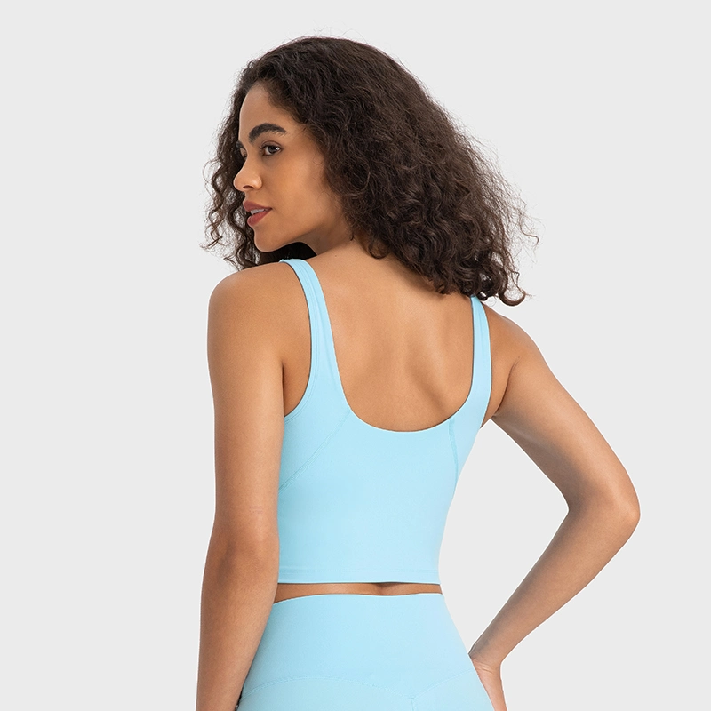 Vêtements de fitness Yoga Appaurels femmes extérieur sans couture vêtements de gym Soutien-gorge de yoga sport vierge logo personnalisé vêtements de sport