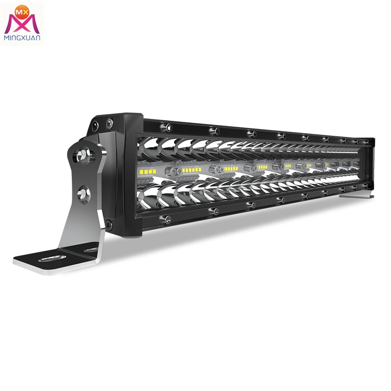 Car LED Strip Lights Three Rows Super Bright Roof Lights 24V LED Work Light