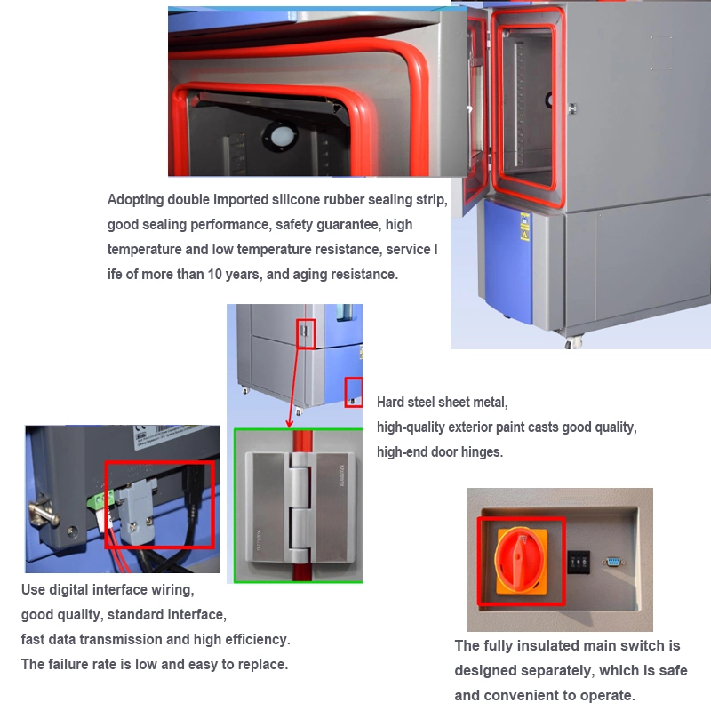 Programmable High and Low Temperature Test Chamber Stability Environmental Climate Test Chamber