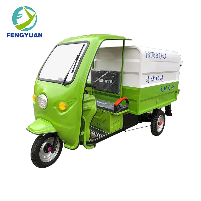 Fengyuan Tricycle Garbage Truck Electric Vehicle Garbage Dump Truck