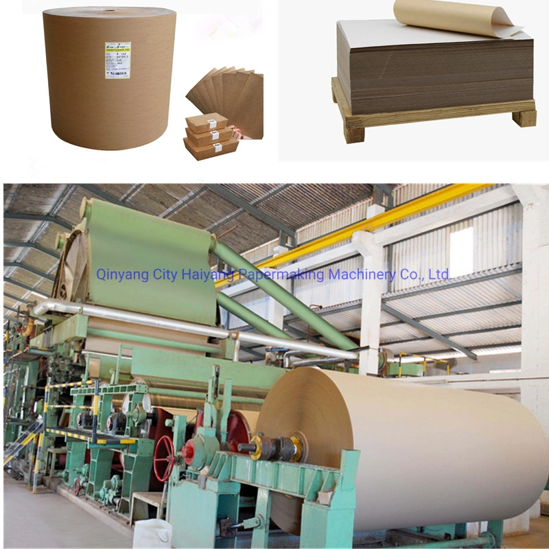 4600mm 300t/D Kraft Liner Paper Making Machine for Corrugated Box