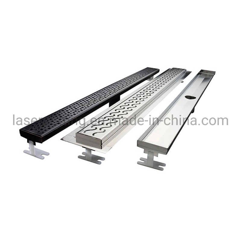 Stainless Steel 304 Holes Linear Floor Drain