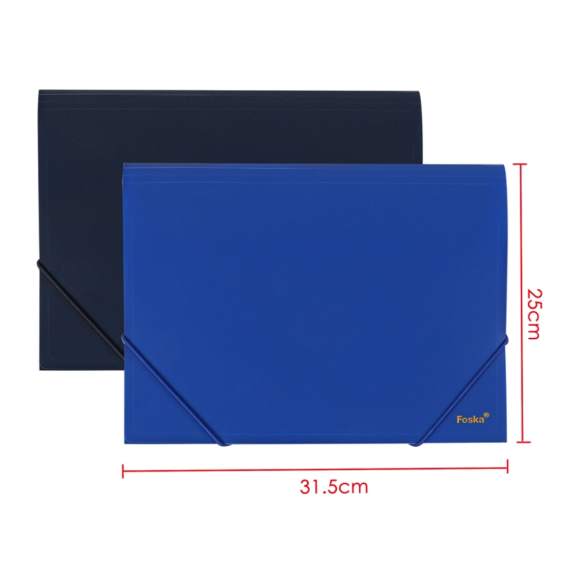 Hot Sale A4 PP Solid Color Expanding File