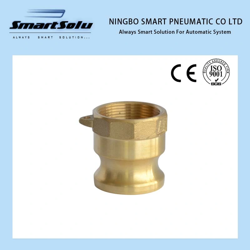 a Type High Quality Brass Sand Casting Adaptor Cam Lock Coupling