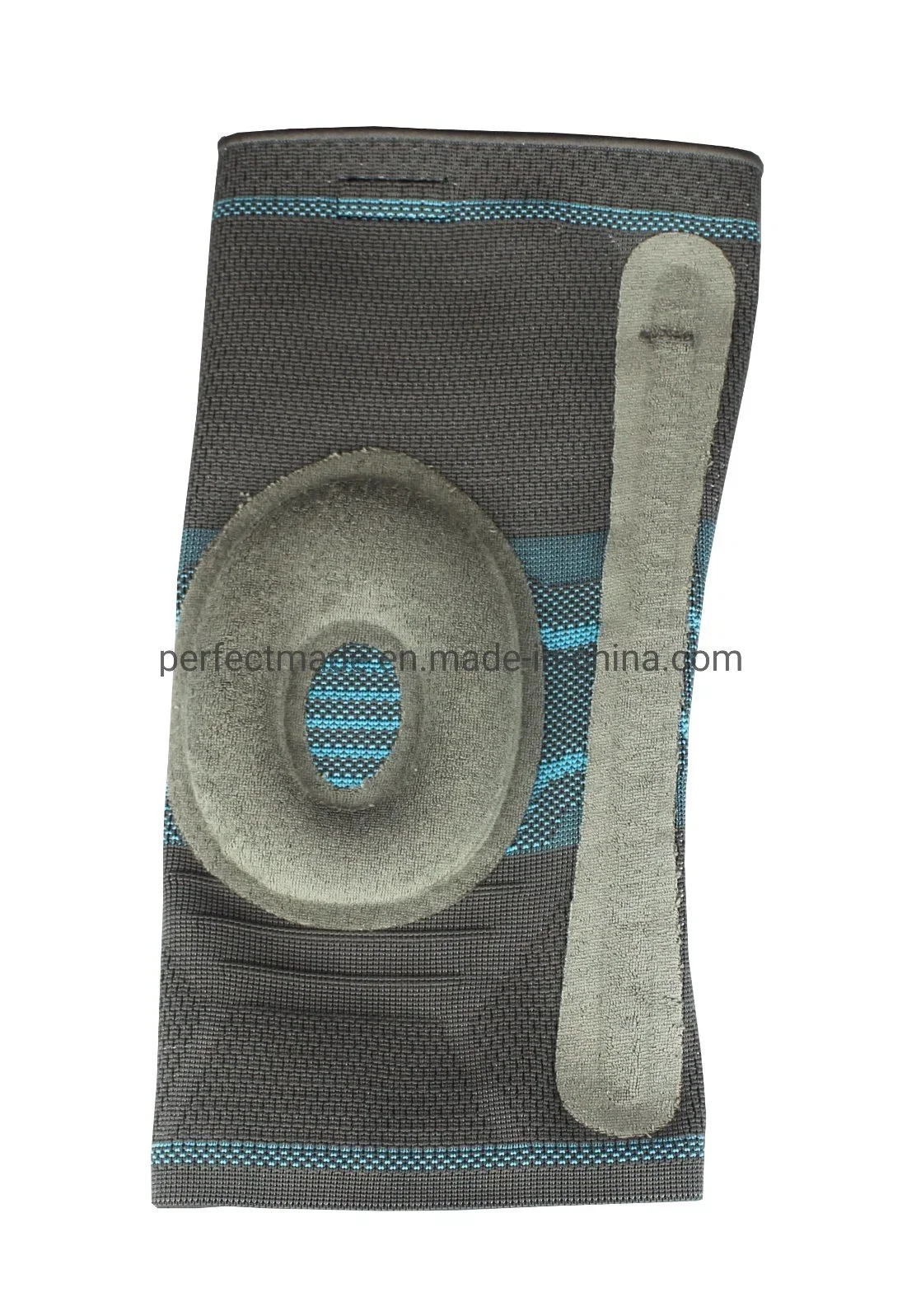 Nylon and Spandex Knitted Sports Support Knee Pad