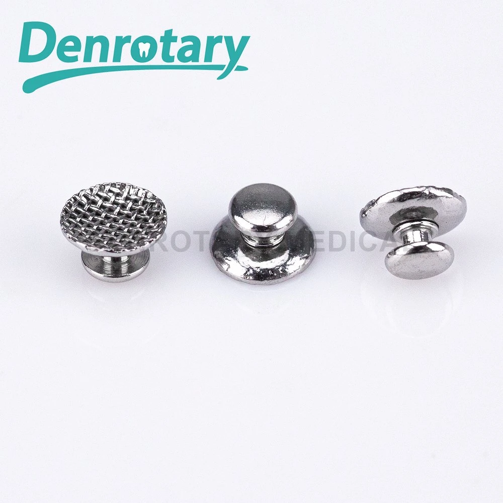 Comfortable Medical Metal Bondable Dental Orthodontic Lingual Button