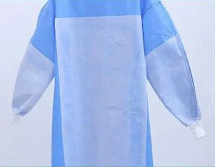 AAMI Level 3 Surgical Gown Disposable Sterile SMMS Reinforced Surgical Gowns