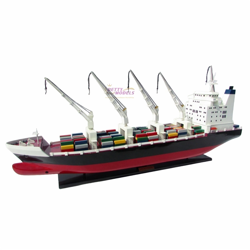 Professional 3D Container Ship Scale Model Making General Cargo Vessel Model Boat