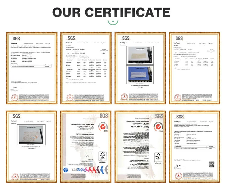 OEM de la fábrica de muestras gratis 80X80 80X83 57X40 ATM POS Bpafree papel térmico permanente recibo Efectivo Cheque Hasta rollos de cinta