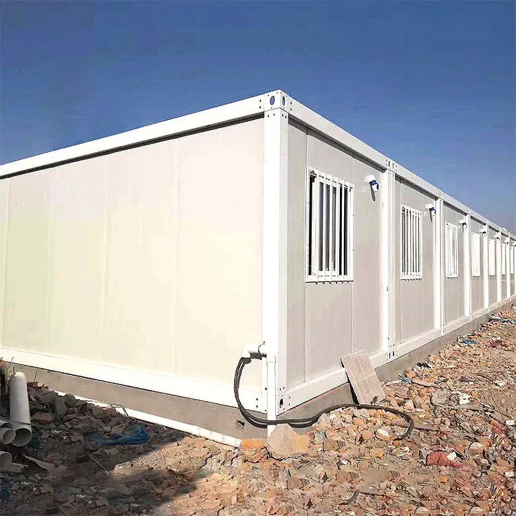 Casa plegable portátil Modular Flat Pack contenedor expansible Casa prefabricados China Container Casas utilizado