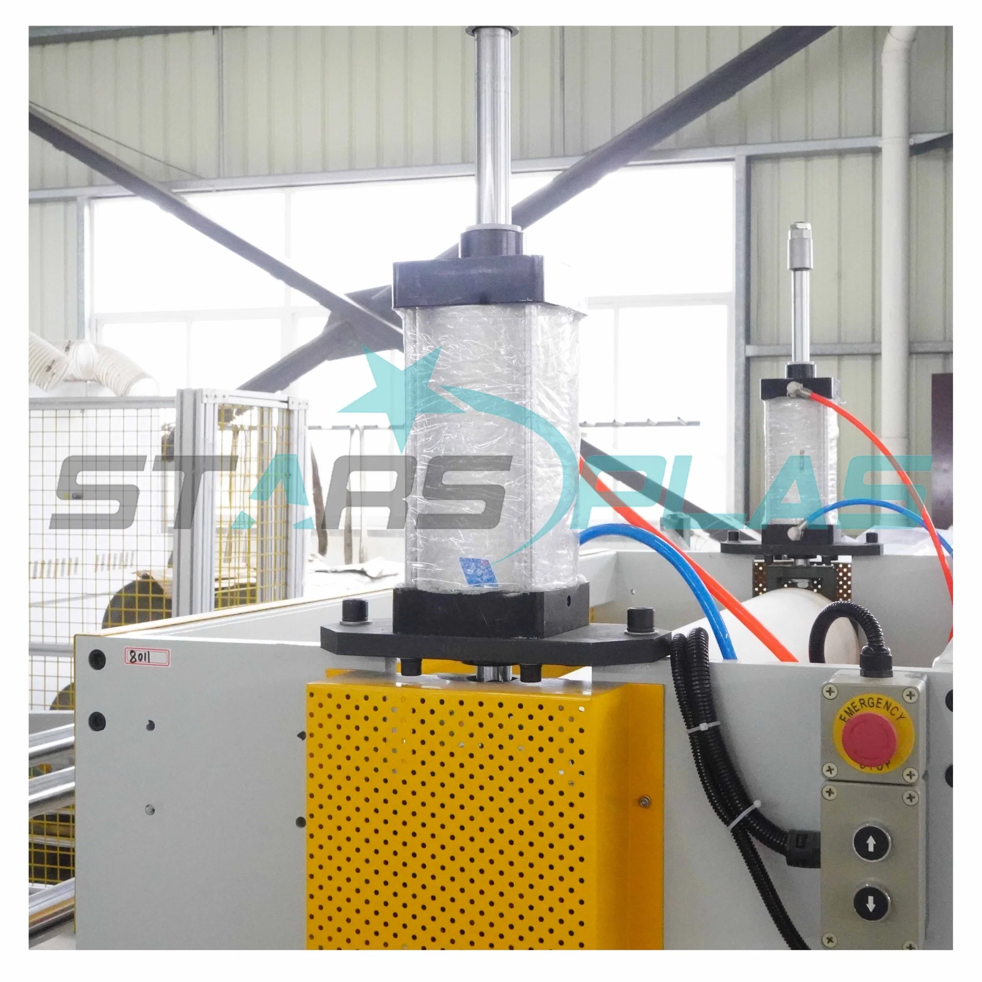 High Level of Automation Spc Flooring Extrusion with High Capacity, Thickness Control, and Precision Control. T-Die Spc Rigid Core Production Line