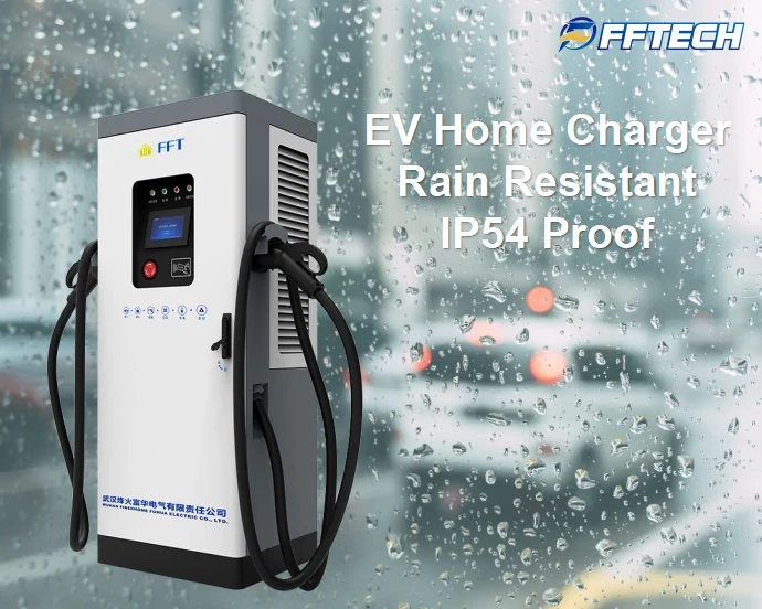 60kw-120kw Two Connector Outdoor Electric Vehicle Charging Smart Charging Station DC220-750V