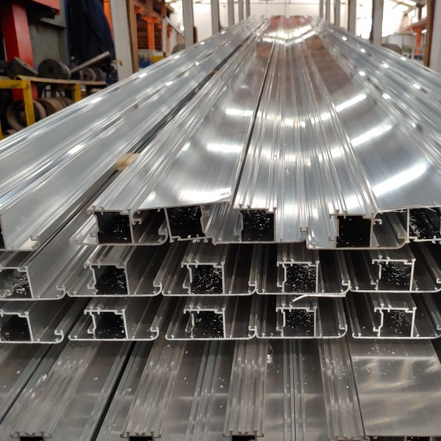 Aluminium-Extrusionsprofil mit 6061/6063 T1-T5 eloxiert für Bau, Solarenergie, Industrierahmen Aluminium, Wohngebäude