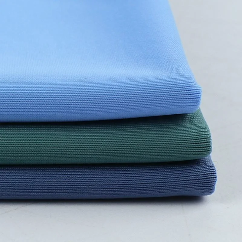 Nylon Spandex Fabric Waterproof Knit Nylon Spandex Elastane 4 Way Stretch Fabric for Pants, Dress, Garment, Home Textile (75%Nylon 25%spandex)