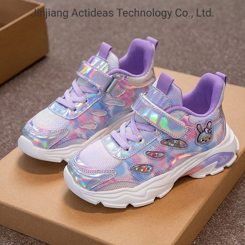 New Children Flat Casual Shoes Charming Printing Kids Girls Footwear