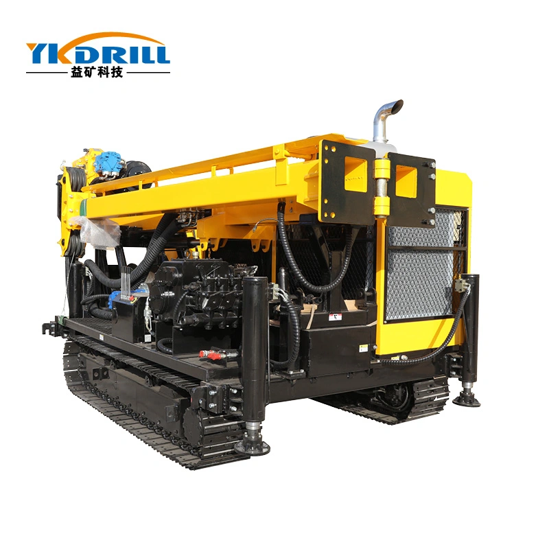 Verkaufen 1000 Meter High-Power Hard Rock Hammer Bohrmaschine Crawler Kernbohrmaschine