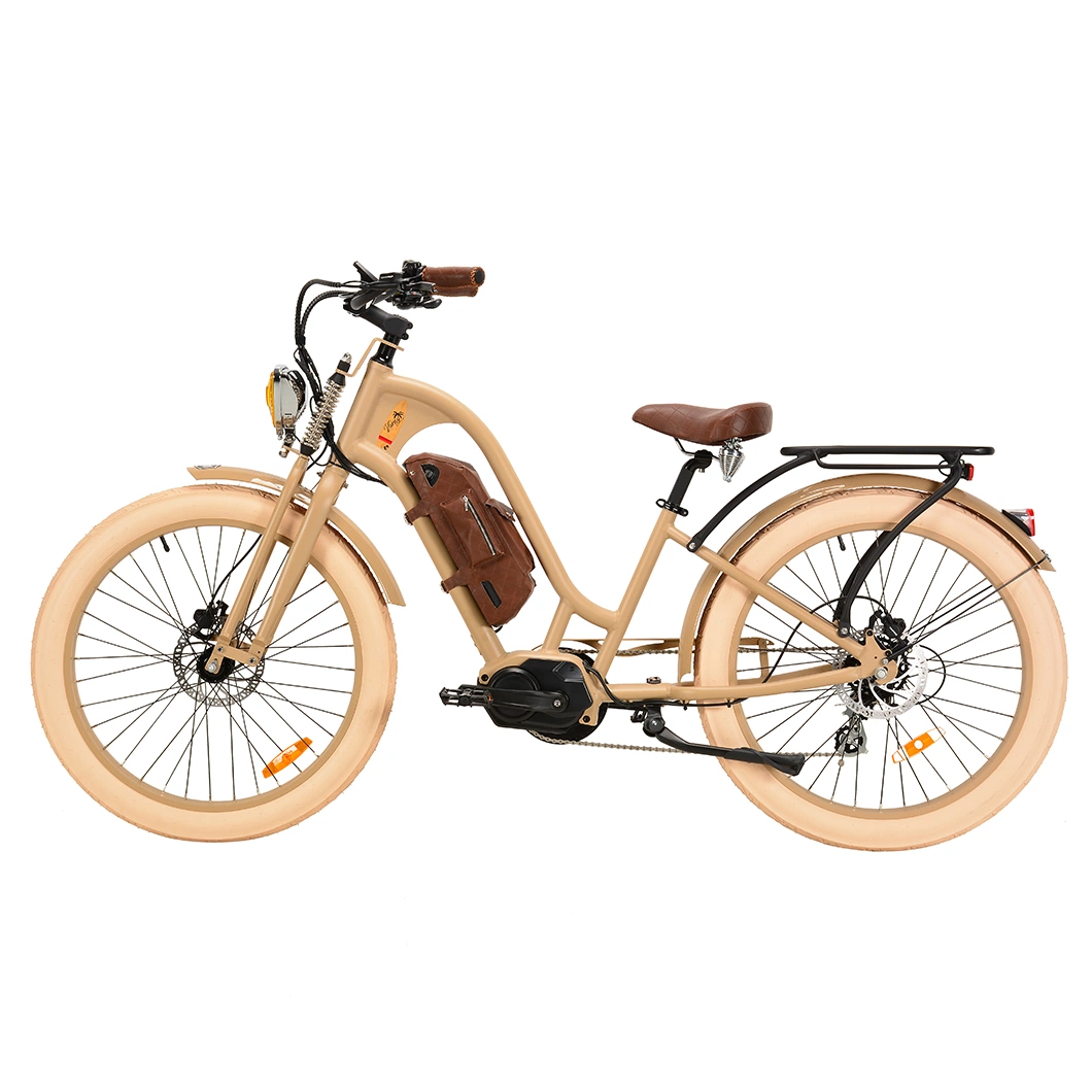 2023 MID Drive Motor Electric Bike Beach Crusier eBike