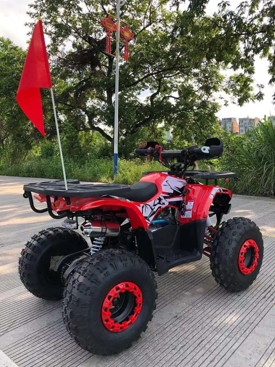 Chain Drive Transmission System New 125cc Quad Bikes Atvs for Kids