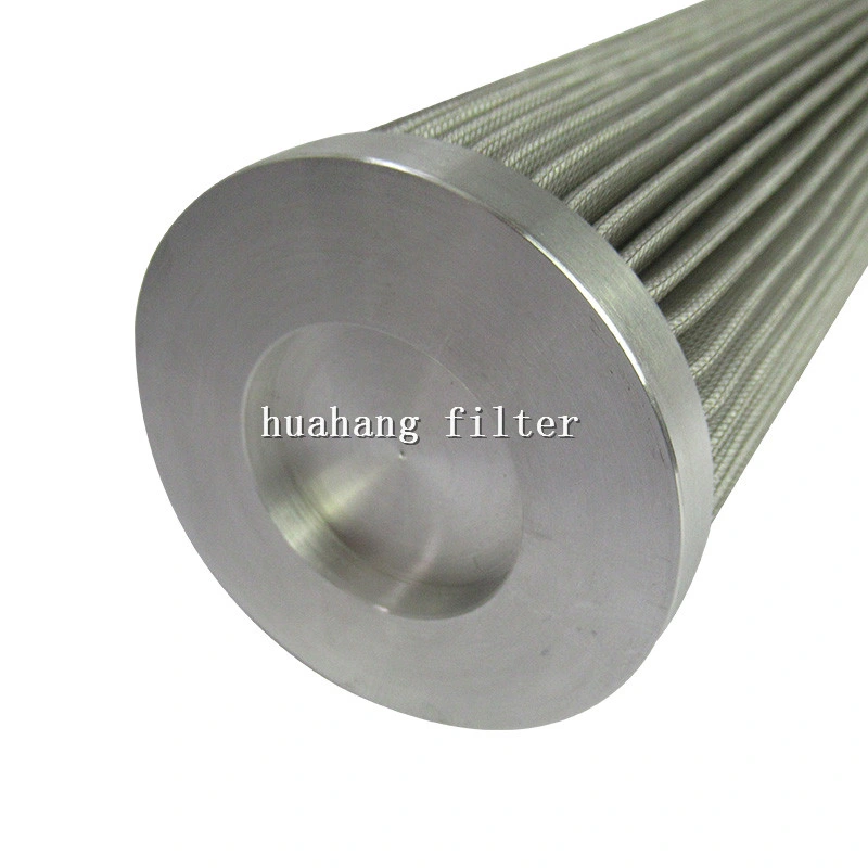 Huahang supply high quality Factory price fiberglass pleated replacemnet leemin hydrualic filter cartridge EA4925 oil filter cartridge for oil filtration