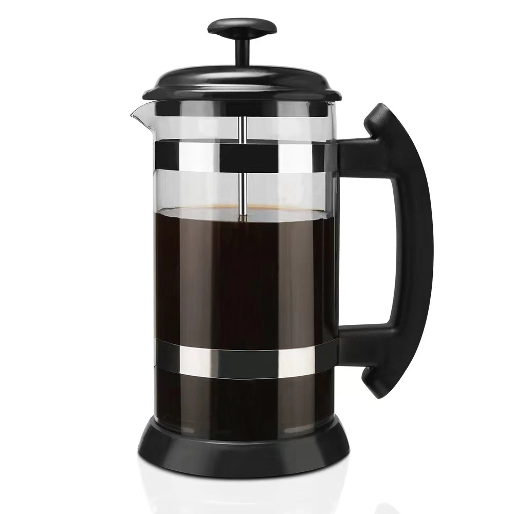 High Temperature Resistant Borosilicate Coffee Filter Pot French Press Coffee Maker