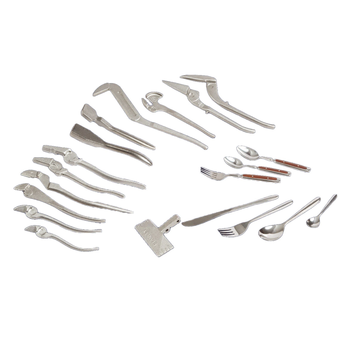 Power Tools Spare Parts and Stainless Tableware Forged by Closed Die