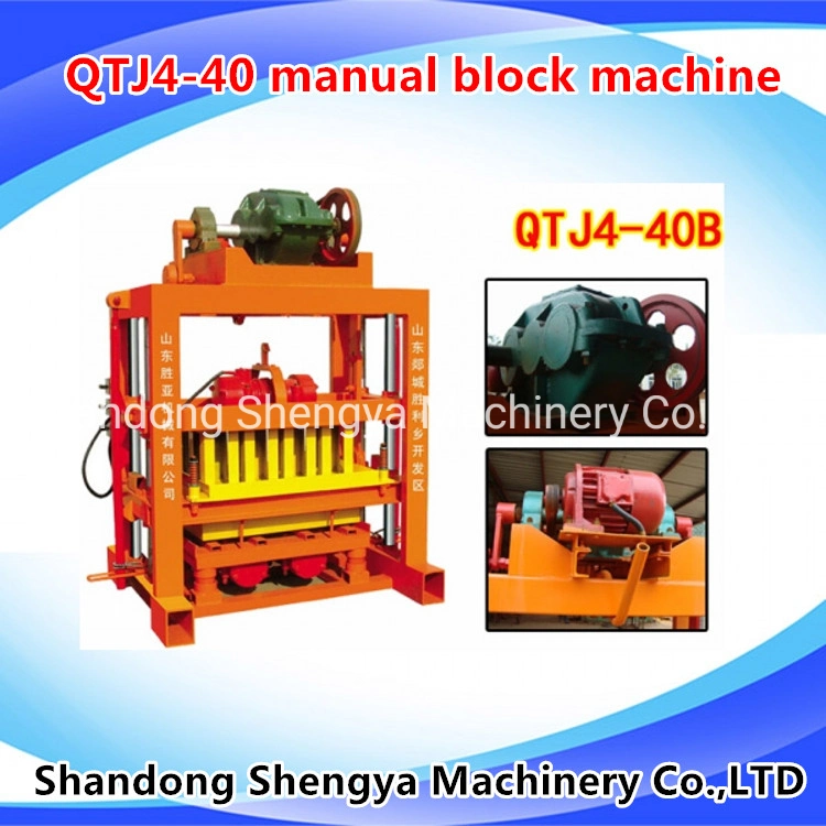 Qtj4-40 Interlocking Brick Making Machine Price