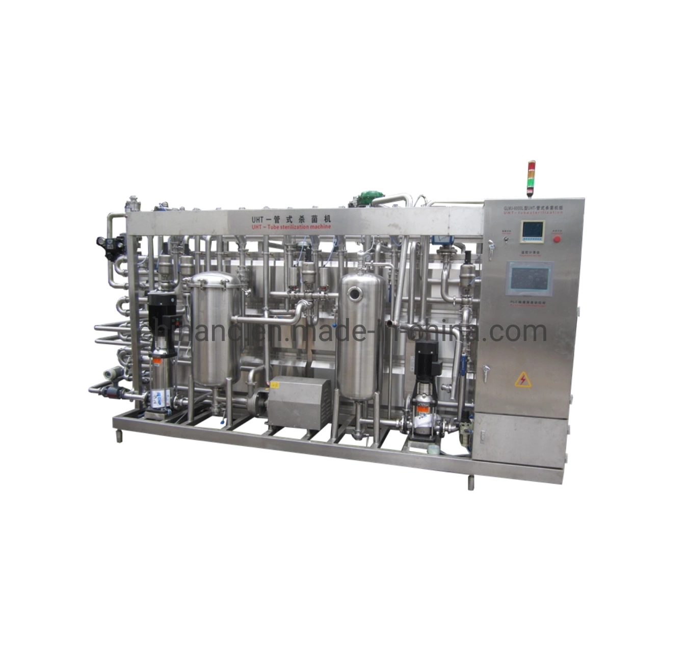 Industrial Use 2500L/H Dairy Milk Uht Pasteurizador