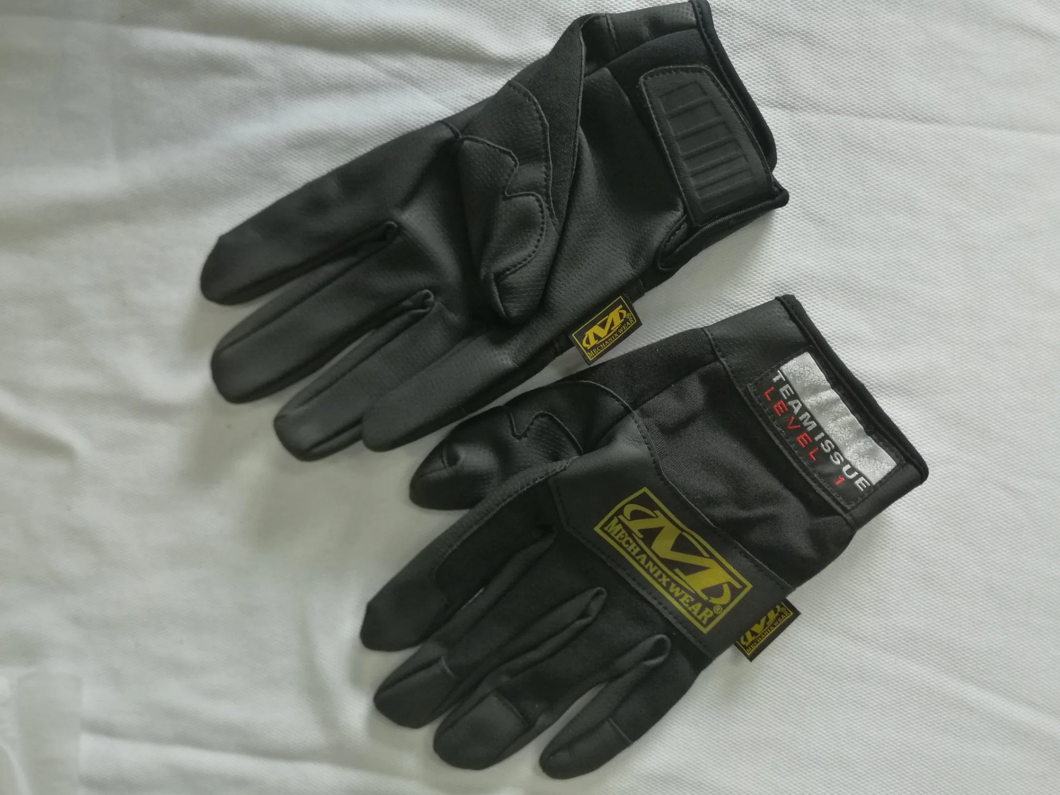 Leather Gloves Tactical Military Camo Green (CB30708)