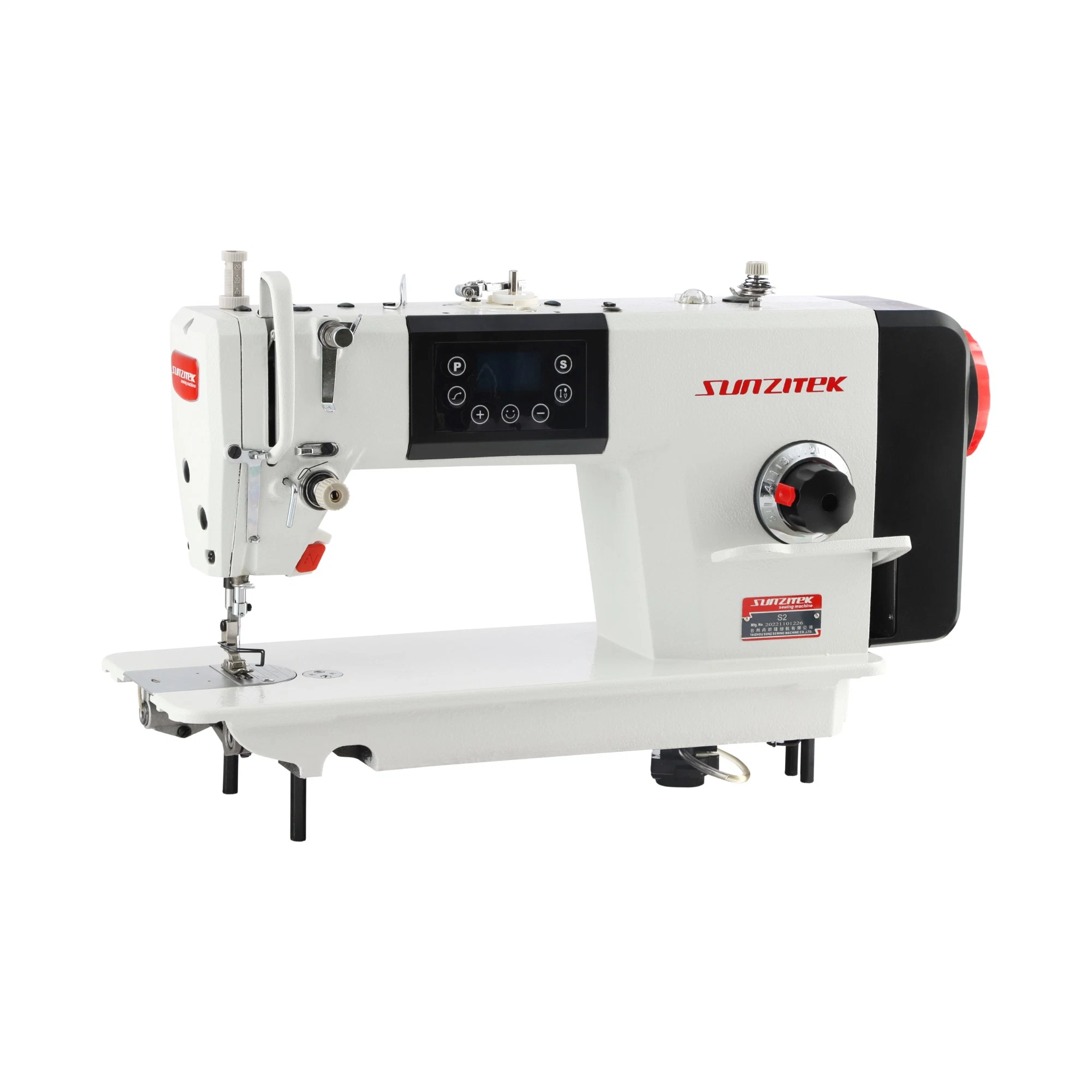 S2 Direct Drive Lockstitch eléctrico industrial de pano de máquina de costura