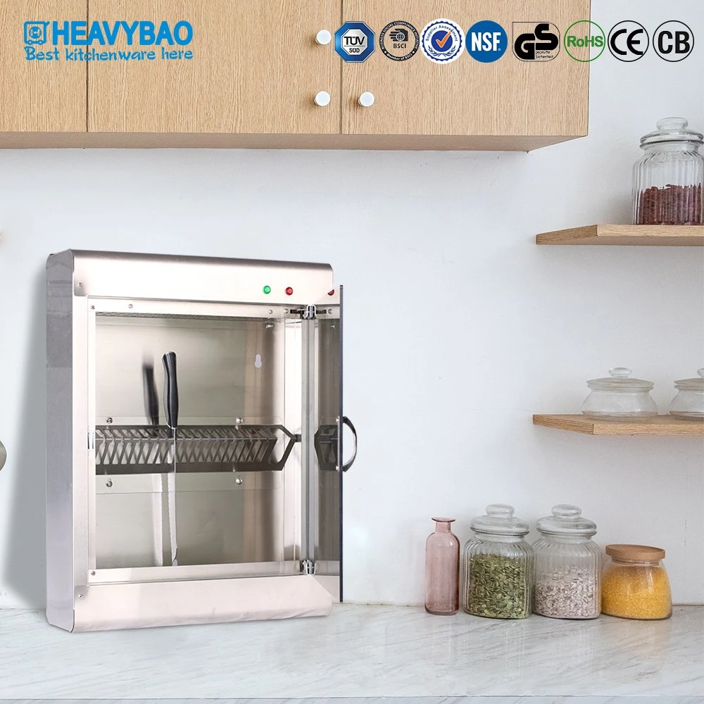 Heavybao Electric UV Disinfection Knife Sterilizer Box for Knife Fork