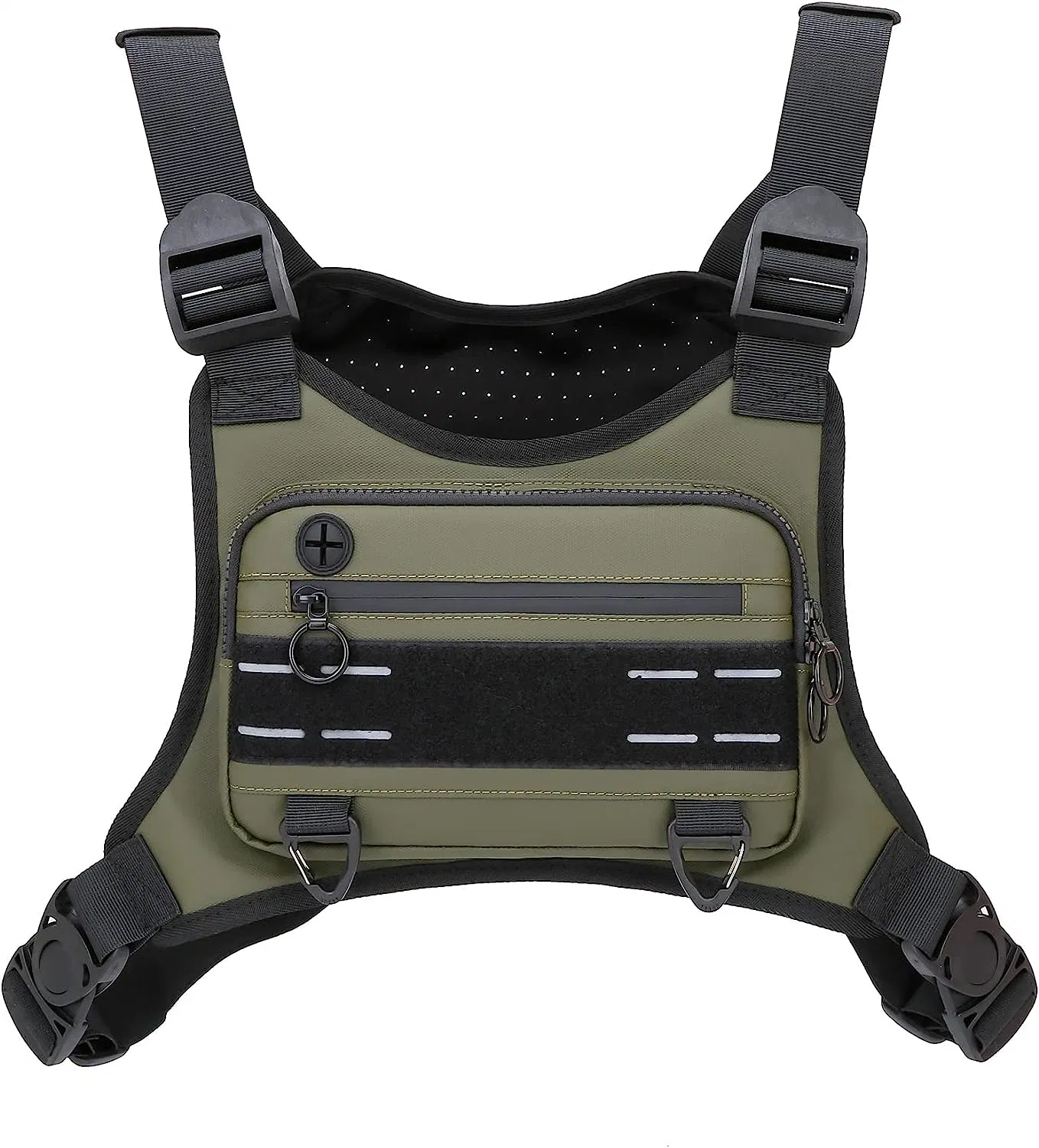 Portable Travel Waterproof Tactical Combat Men Sports Front Chest Bag