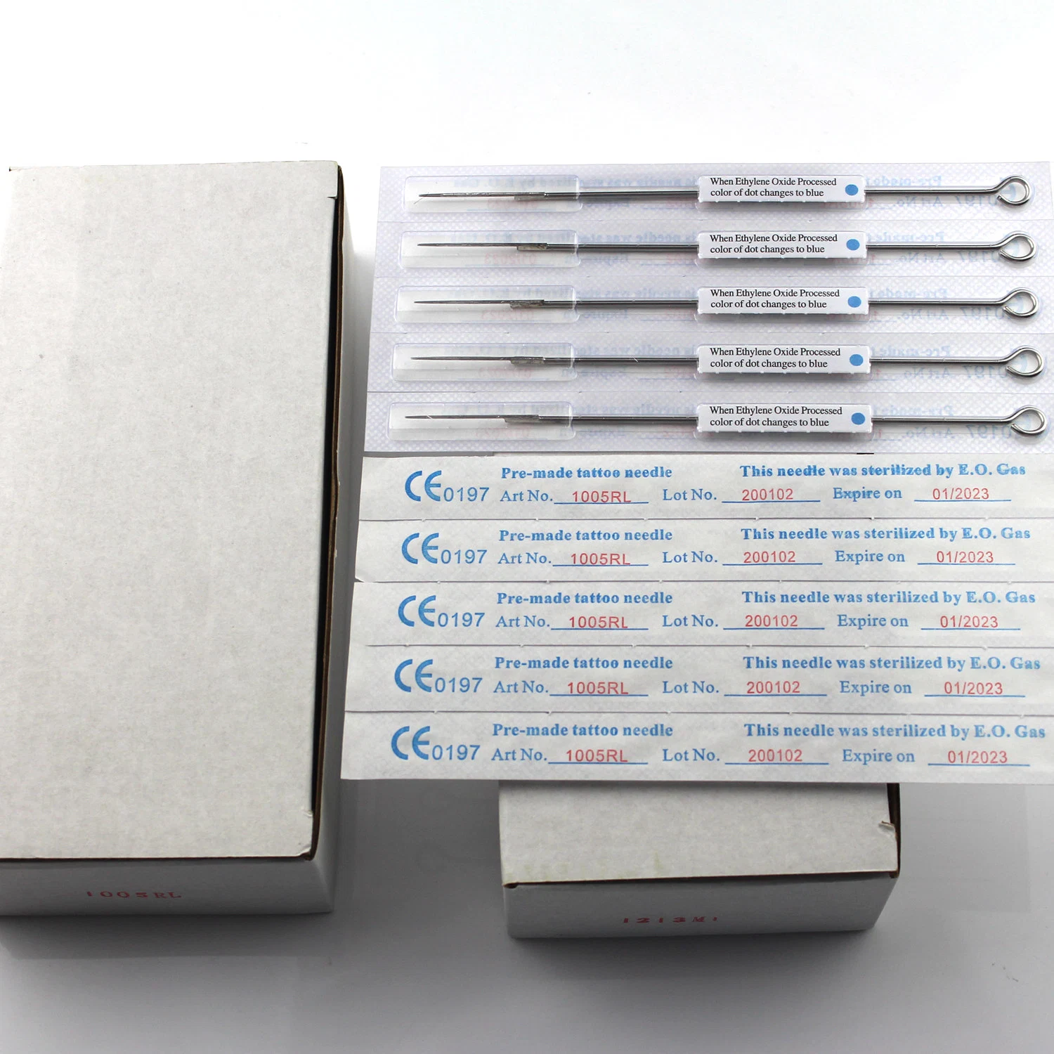 (TN-1001RL) Professional Sterilized Disposable Tattoo Needles