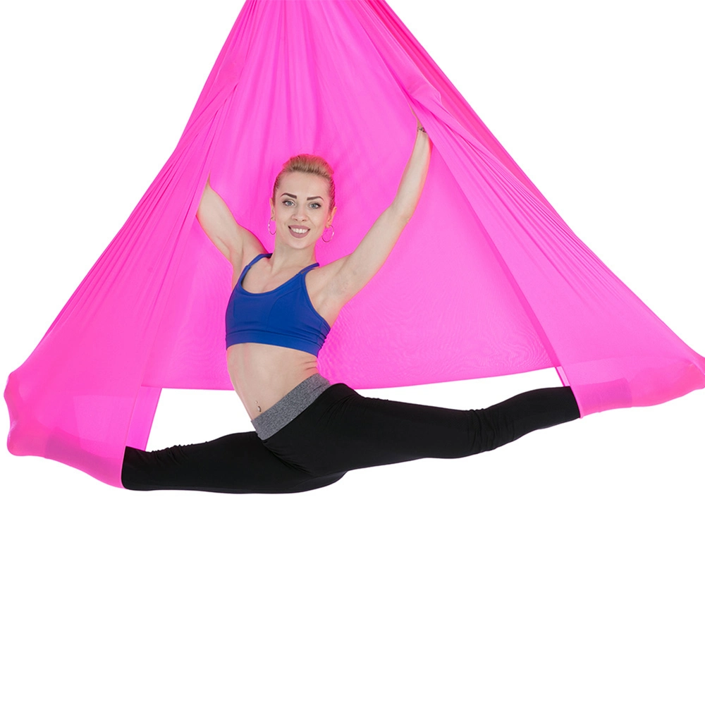 Yugland Yoga Hammock 2.8m X 5m Yoga Swing Nylon 40d Gradient Color Aerial Hammock