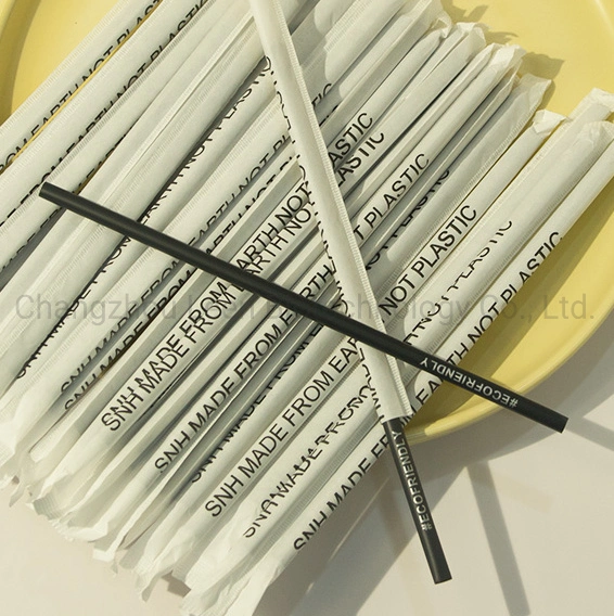 Eco Friendly Biodegradable Compostable Colorful PLA Straw Customized Logo 12*230 6/8*200mm Factory Price