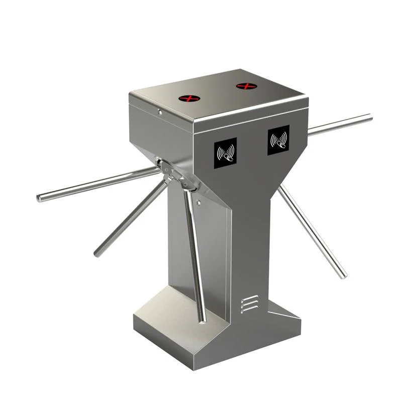 Tripod Turnstile Security Access Control Communication Interface Stainless Steel Barrier Gate Automatic