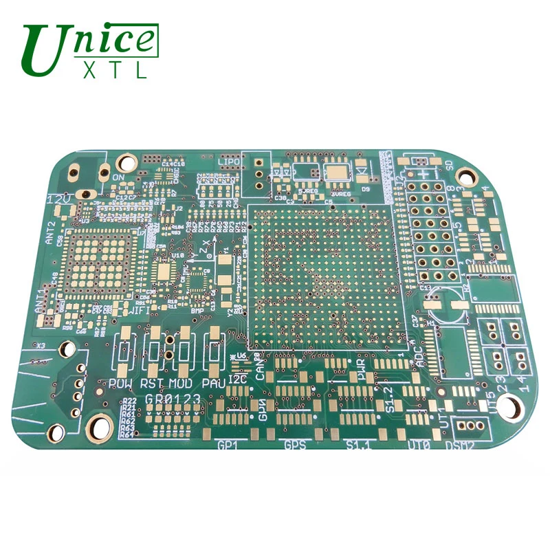 Rigid PCB Board Manufacturers Design PCB with Gold Finger HASL Lf
