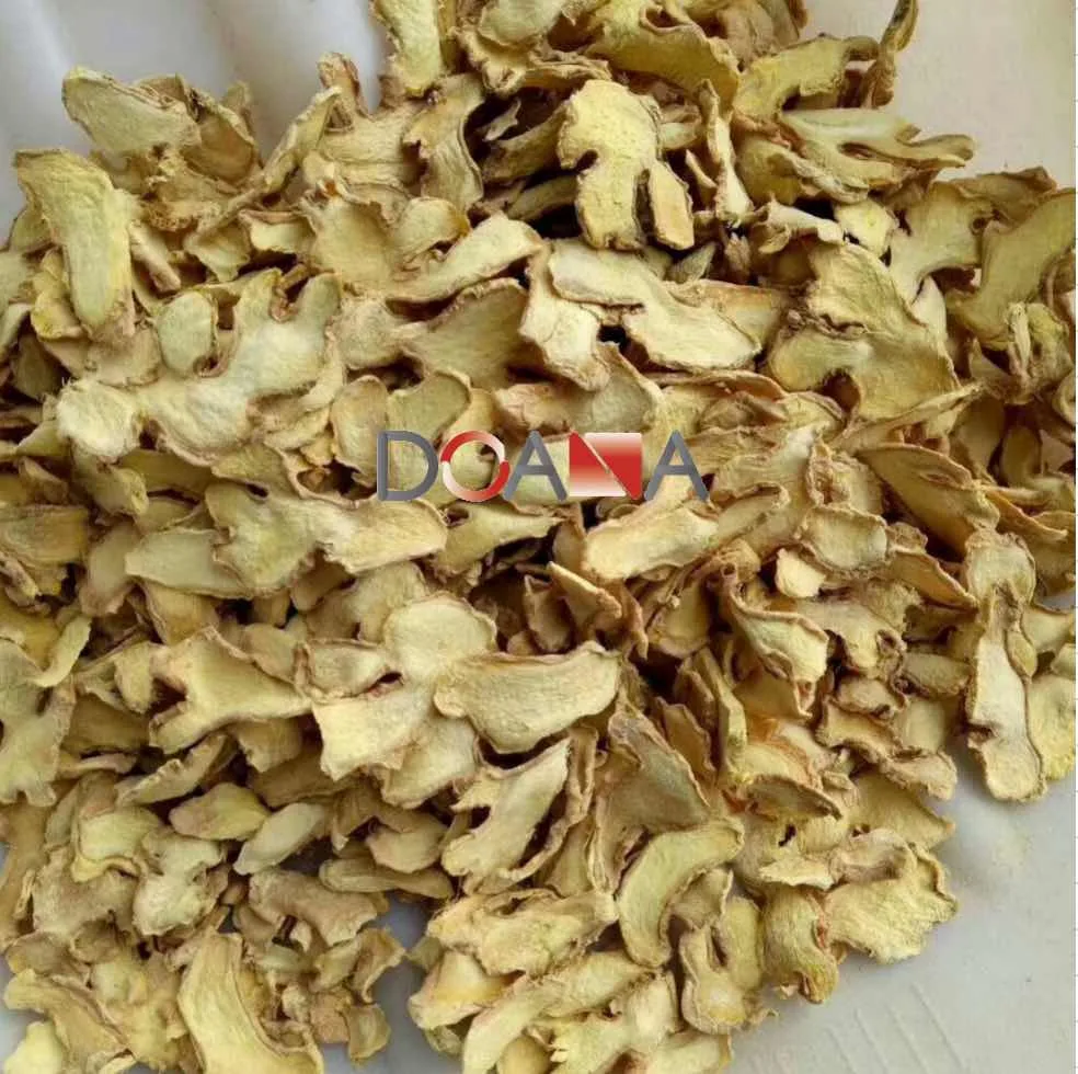 Chinese Good Quality Ginger Slices Dehydrated Ginger Flakes