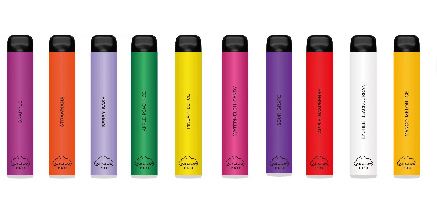 Ee.Uu. Modelo Popular Vape Pen 1600 inhalaciones de Vape desechables Cigarro Electrónico Pen, 10 de sabores listos para enviar