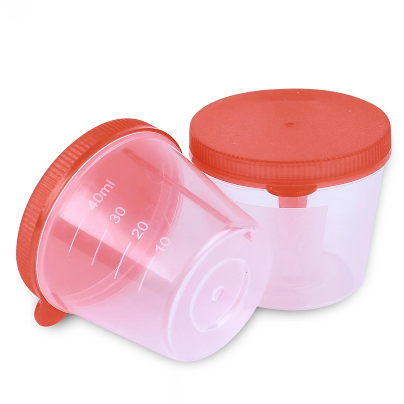 Disposable Lab Sterile Urine Test Cup Container 60ml 100ml 120ml Urine Cup