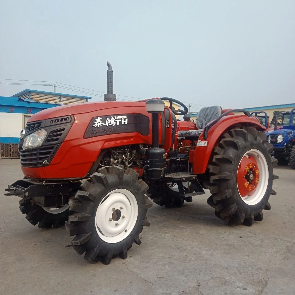 Marques célèbres Tracteur agricole avec le prix, 35HP 4*4 tracteur Compact avec chargeur et pelleteuse