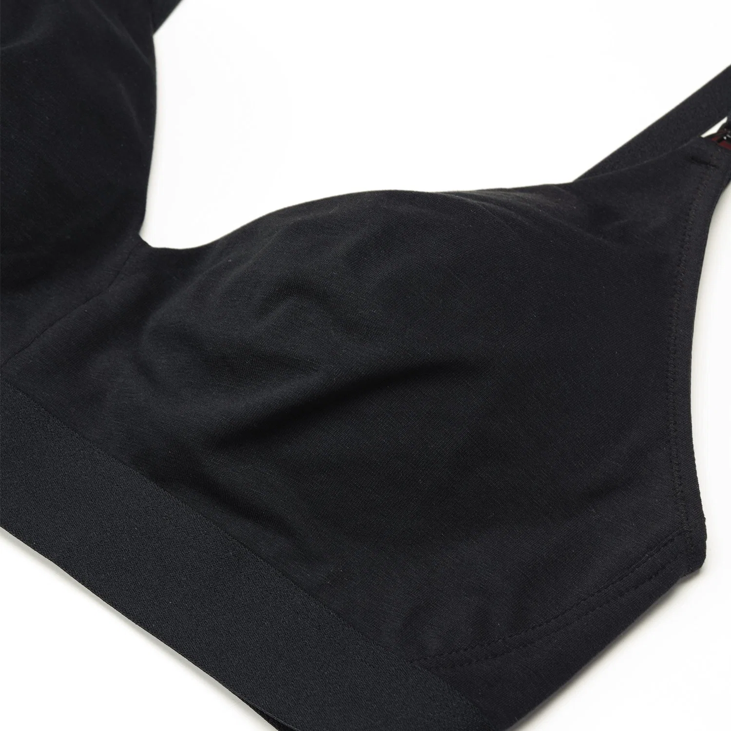 2022 Walmart Lady Haut de gamme Vêtements d'allaitement personnalisés pour femmes Respirant Confortable T-shirt Soutien-gorge de maternité de base pour l'allaitement Grande taille supplémentaire Solide.