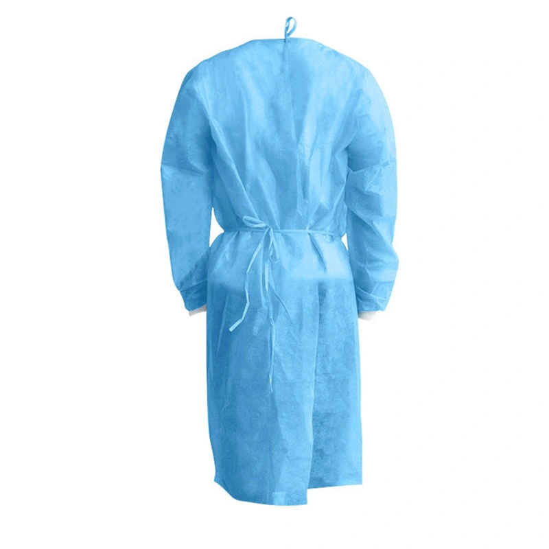 Medical Hospital Set Disposable XL Size SMS Yellow Isolation Gown