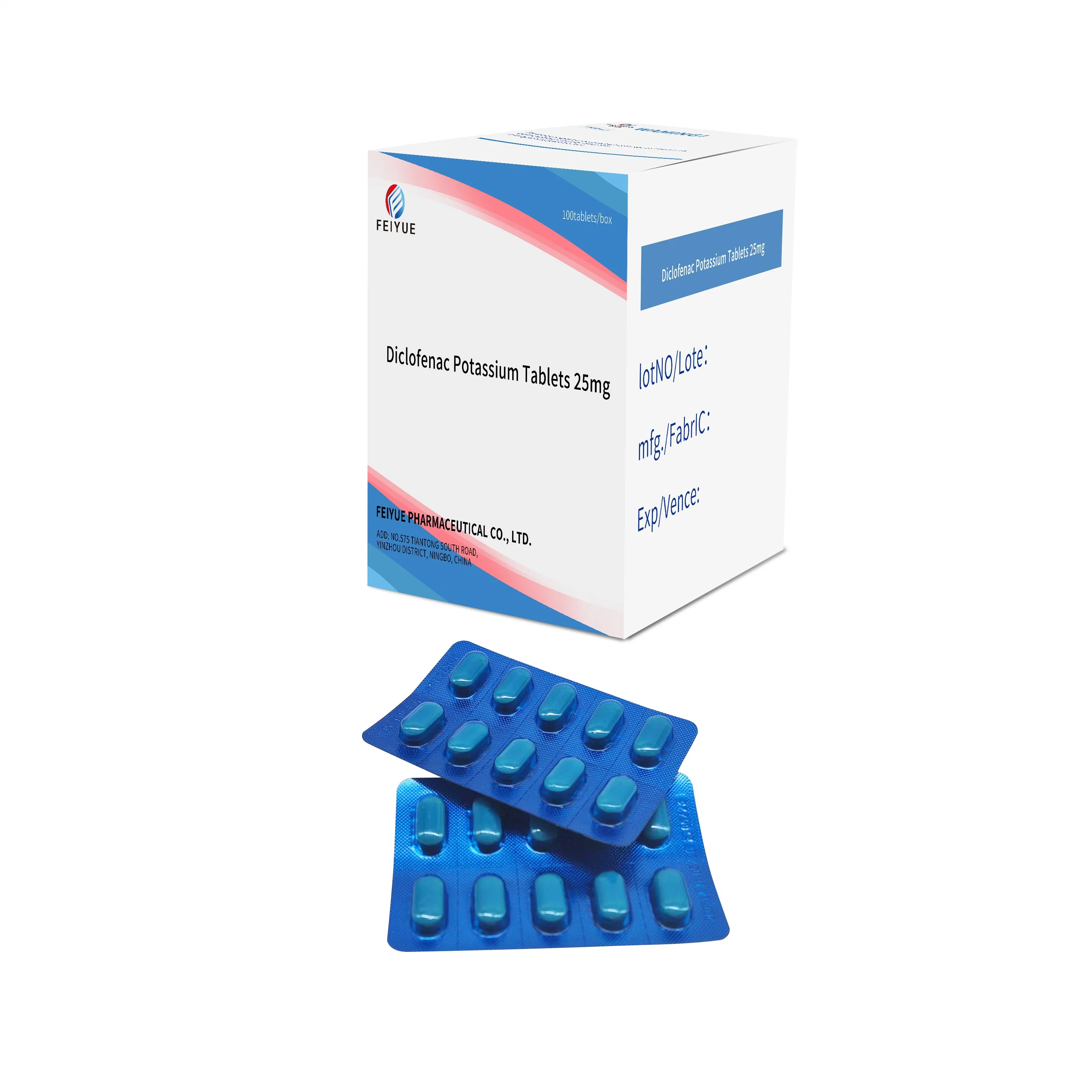 Diclofenac Kaliumtabletten 25mg 50mg 100mg