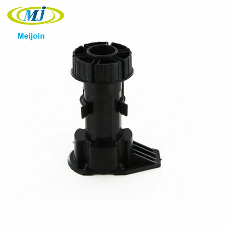 Furniture Fittings ABS Plastic Adjustable Feet for Kitchen Bathroom