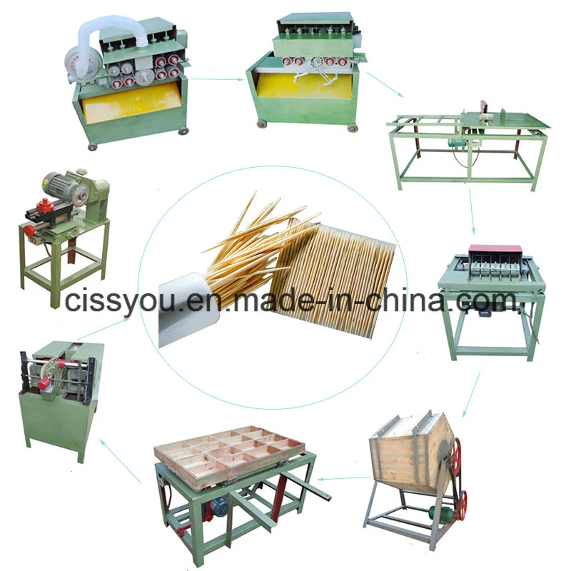 La Chine cure-dents ENCENS BAMBOU Stick brochettes Barbecure Making Machine